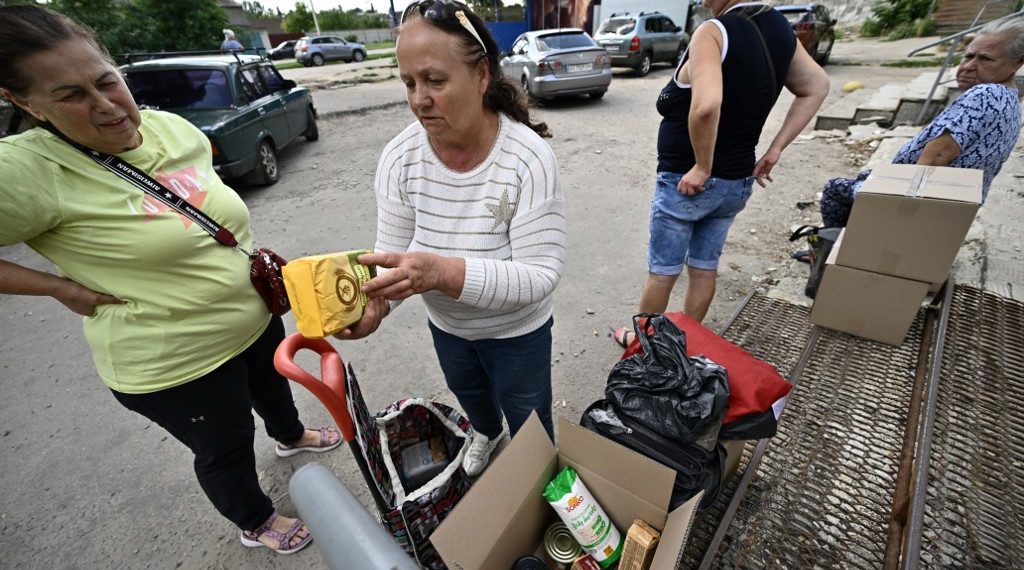 Ucrania ayuda alimentaria