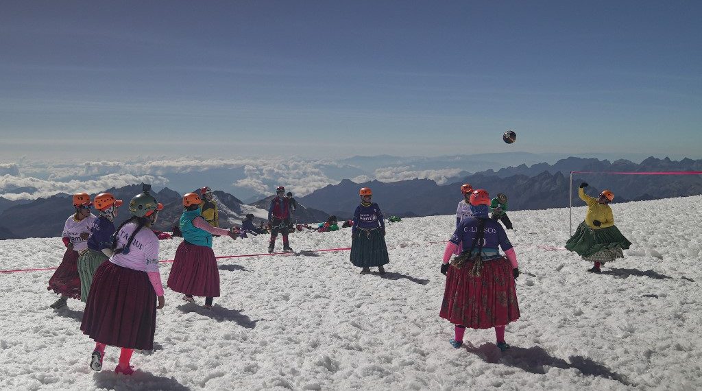 Bolivia cholitas escaladoras