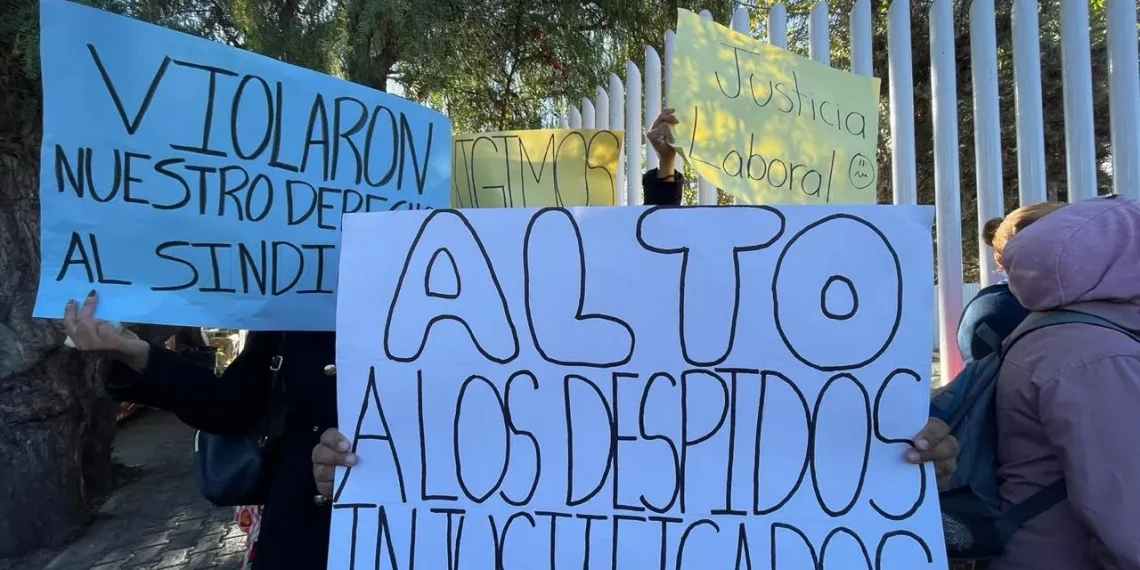Personal de ATENTO Pachuca denuncian despidos injustificados