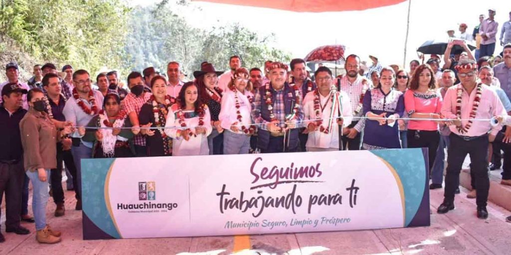 Inauguran la carretera Cuacuila-Xaltepec para beneficio de comunidades de Huauchinango