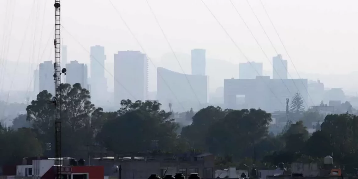 Alerta Roja en Puebla por mala calidad del aire