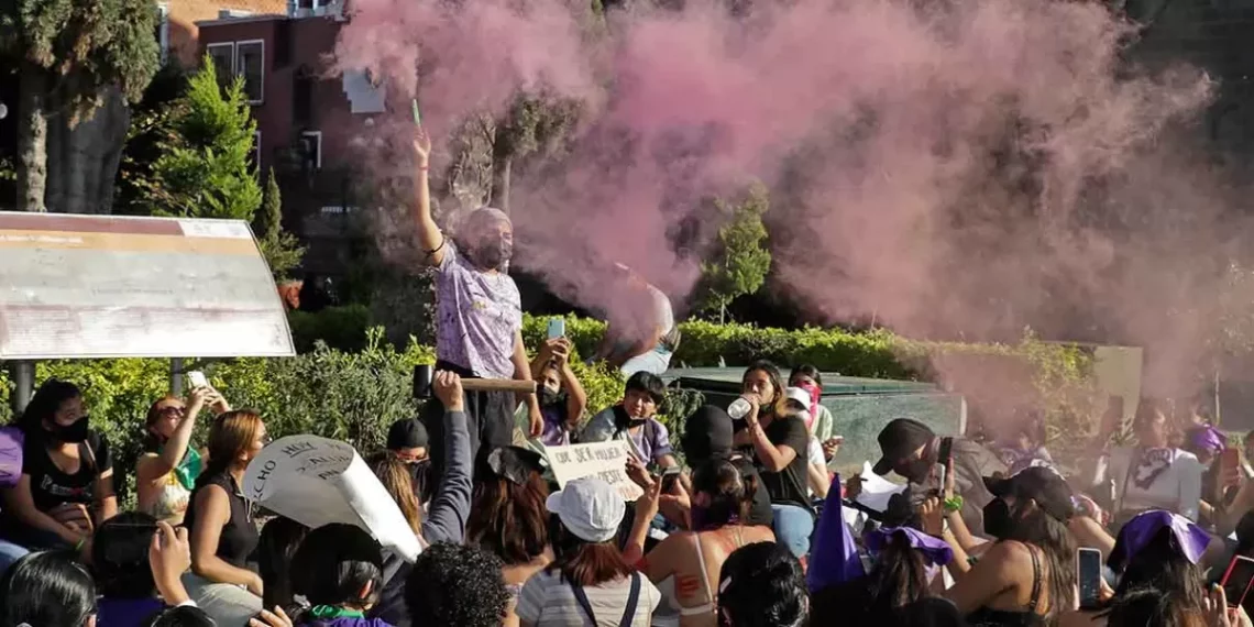 La marcha del 8M en Puebla capital tendrá acompañamiento policial