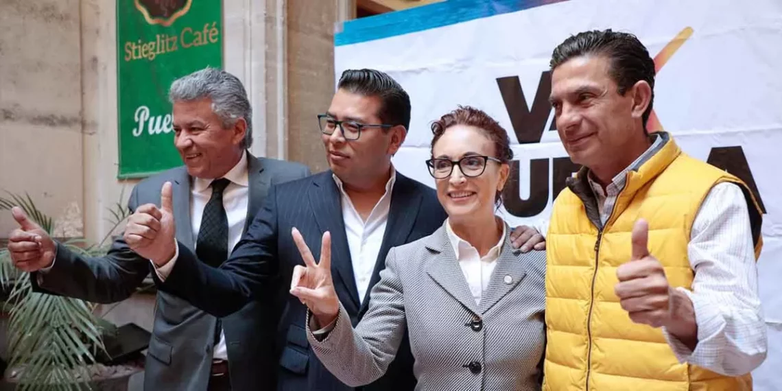 Se suman partidos de Puebla a favor del INE y contra Plan B; convocan a marchar