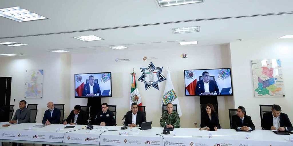 Plan de Seguridad pretende disminuir hechos delictivos en Puebla