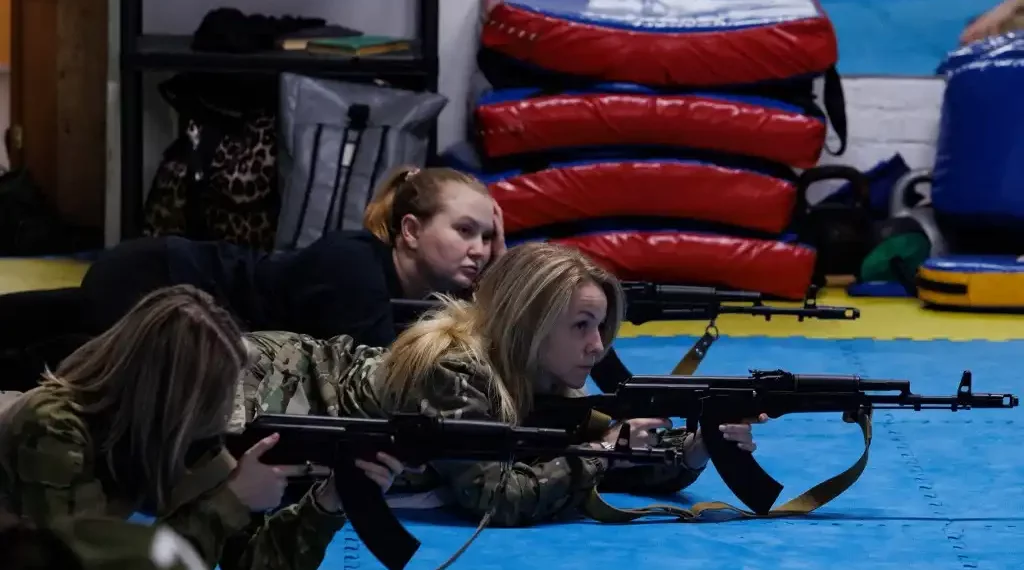 Rusia guardia femenina