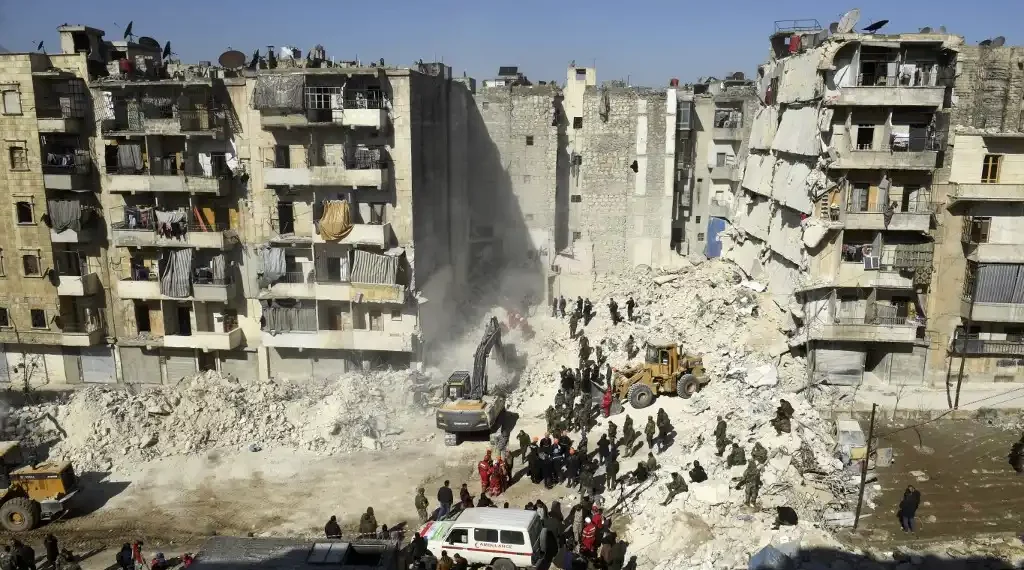 Siria Terremoto