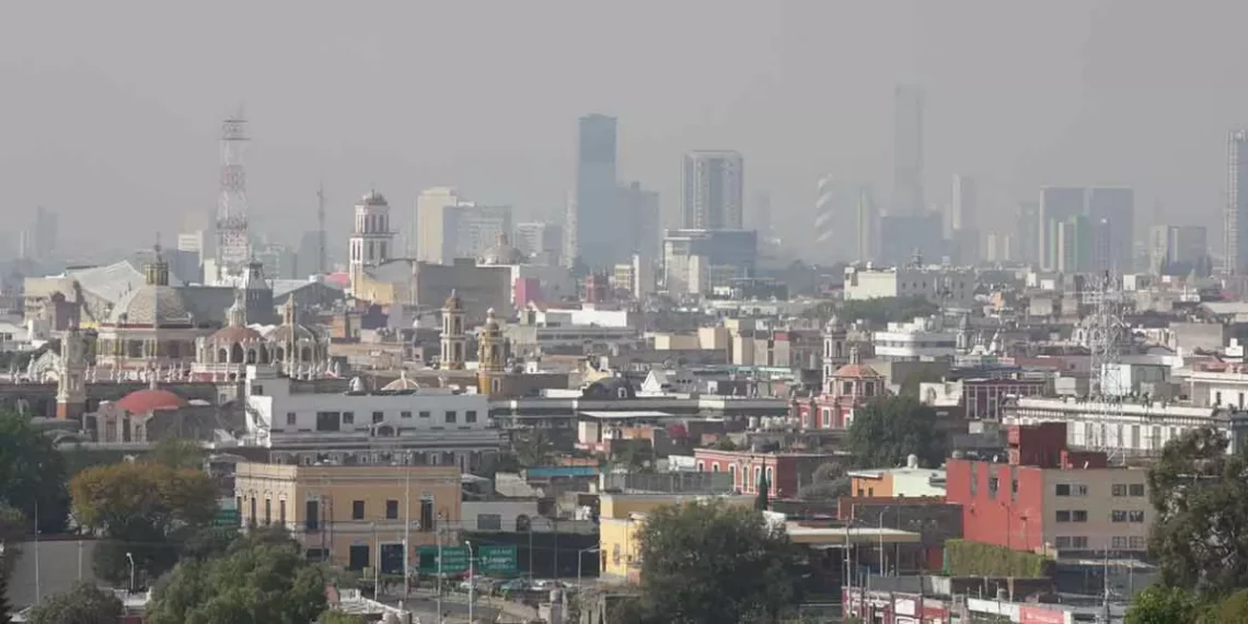 Mala calidad de aire en zona conurbada de Puebla; recomienda suspender actividades al aire libre