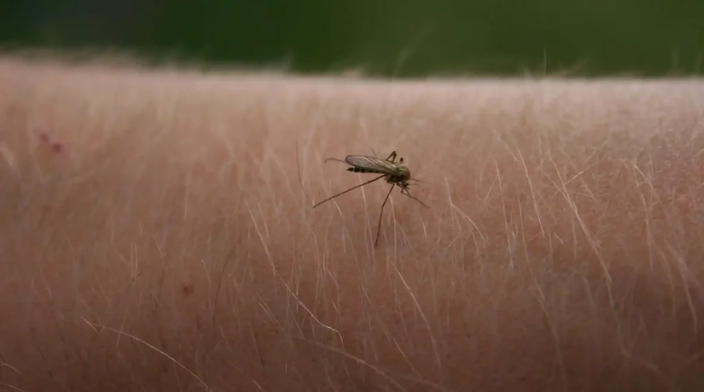 Los expertos indican que las picaduras de mosquitos también son una forma de que los gérmenes graves, como el virus del Nilo Occidental o el Zika, invadan y se propaguen. (AdobeStock)