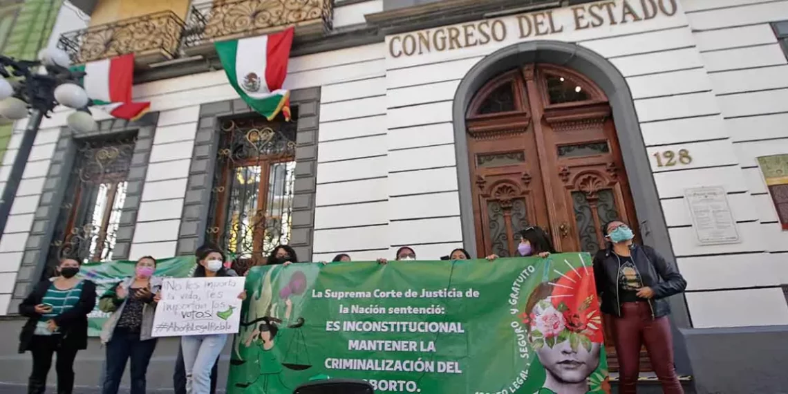 El Congreso deberá decidir sobre el aborto en Puebla