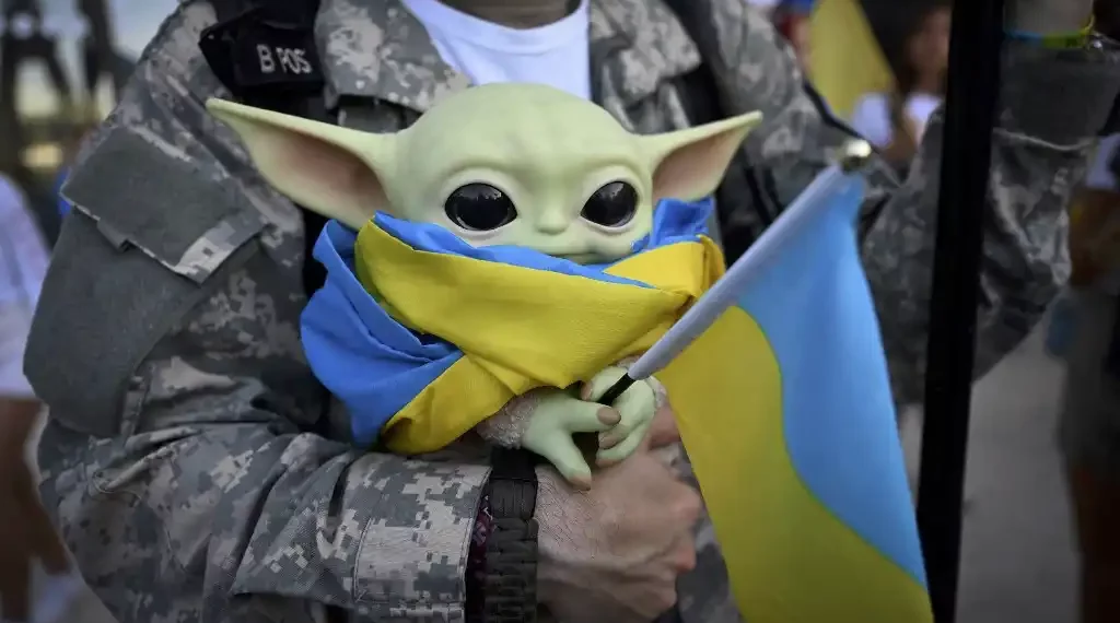 Baby Yoda Ucrania