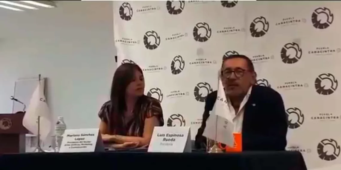 Canacintra Puebla se reunirá sólo con candidato formal, no con las CORCHOLATAS