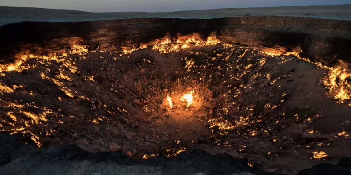 cráter de gas Darvaza