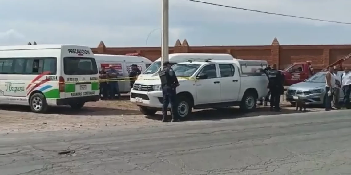 Paro de transportistas en Tizayuca, por violencia; autoridades anuncian servicio emergente