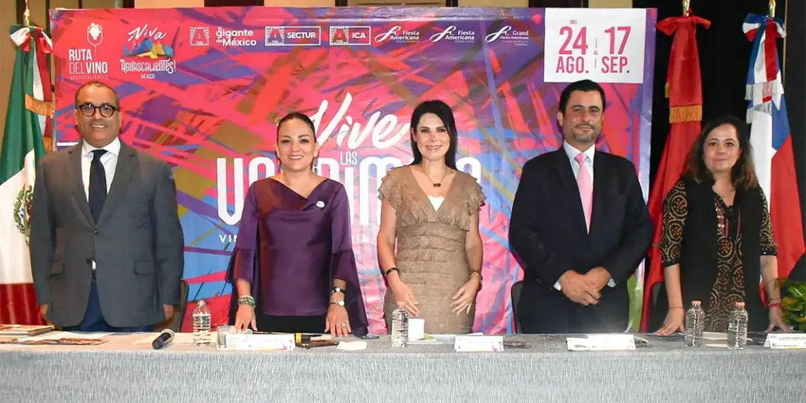 Aguascalientes presenta el programa "Vive las Vendimias" en CDMX