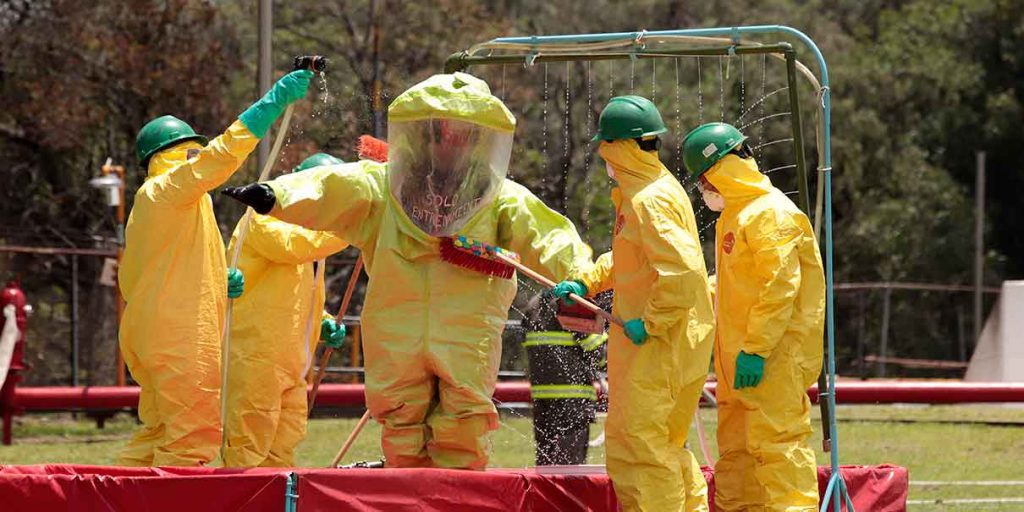 BASF Mexicana realiza simulacro para las emergencias químicas en Puebla
