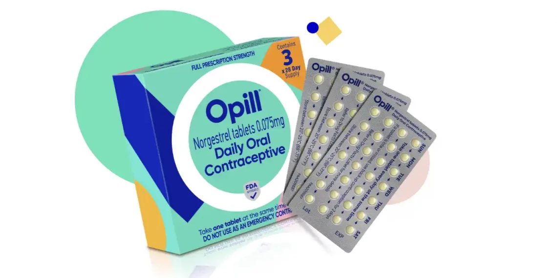 Opill primera píldora anticonceptiva