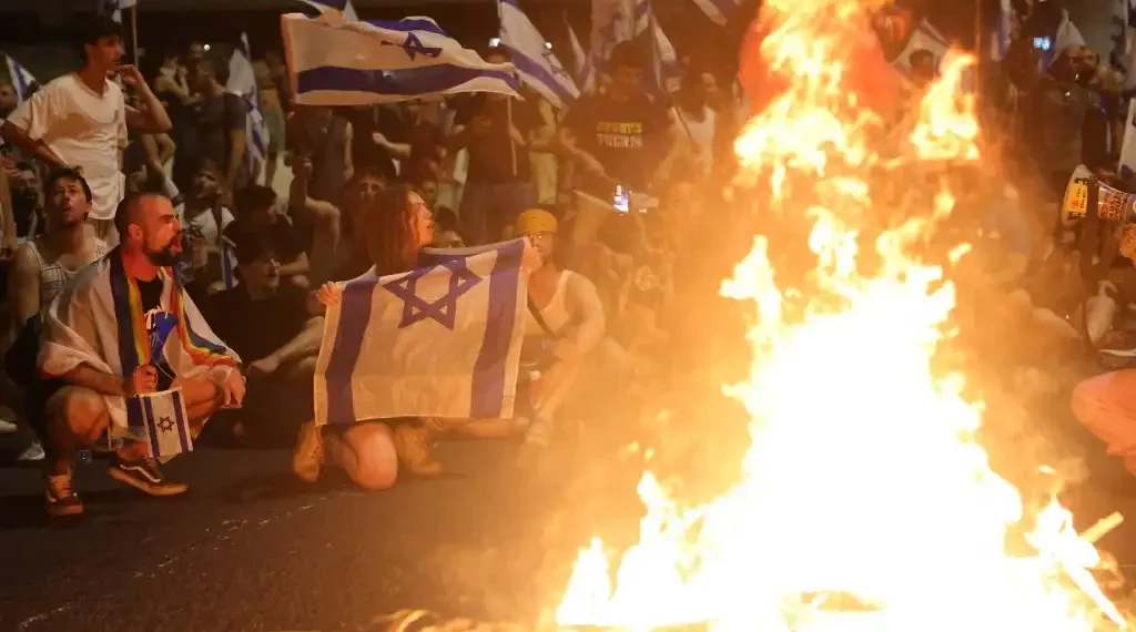 Protesta en Israel