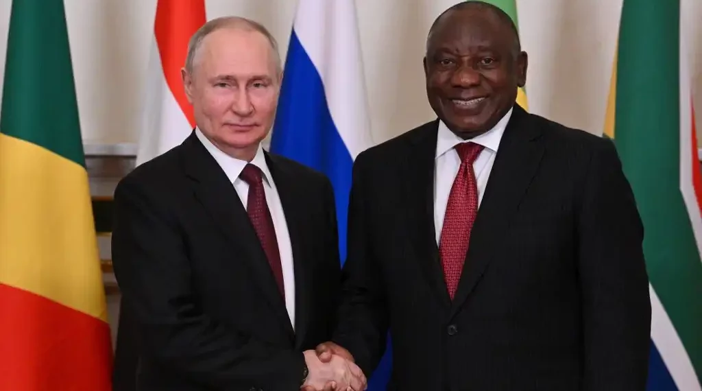 Putin no asistirá Sudáfrica
