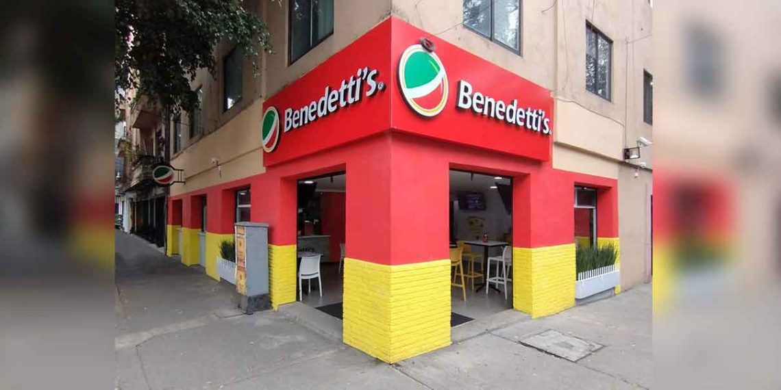 Benedetti’s Pizza inaugura su nueva sucursal en la colonia Roma: nueva imagen con las mejores pizzas de siempre