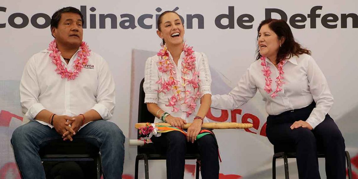 Claudia Sheinbaum asegura que la encuesta definirá al candidato a la gubernatura en Puebla