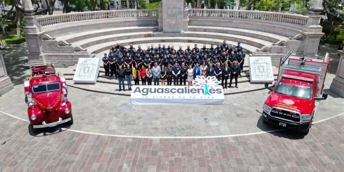 Municipio de Aguascalientes reconoce labor de bomberos