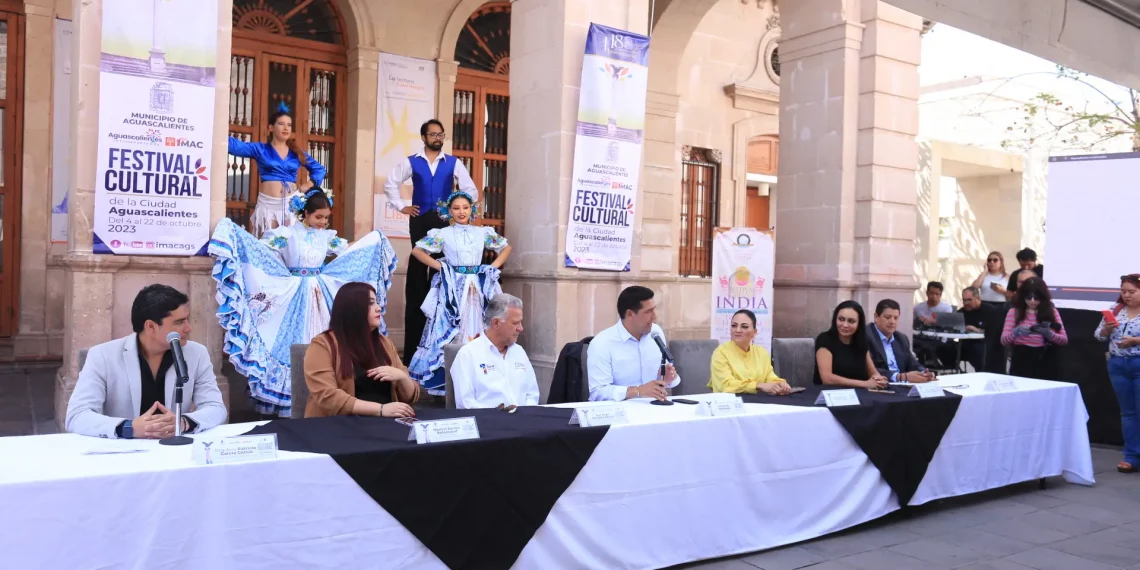 Presentan el programa cultural del 448 Aniversario de la Fundación de Aguascalientes