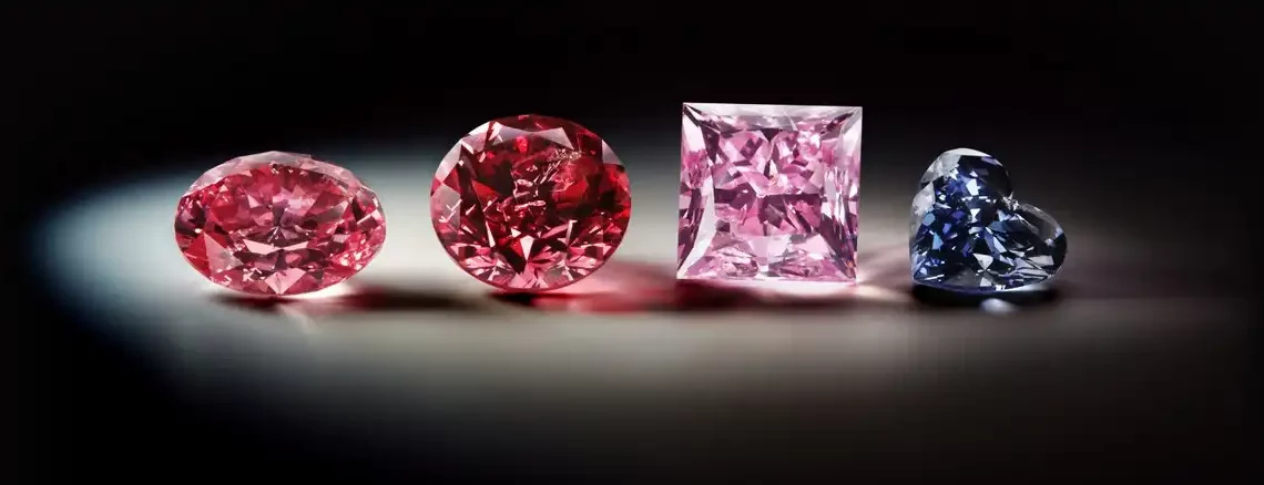 Diamantes rosas