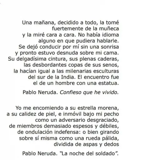 Pablo Neruda Confieso 