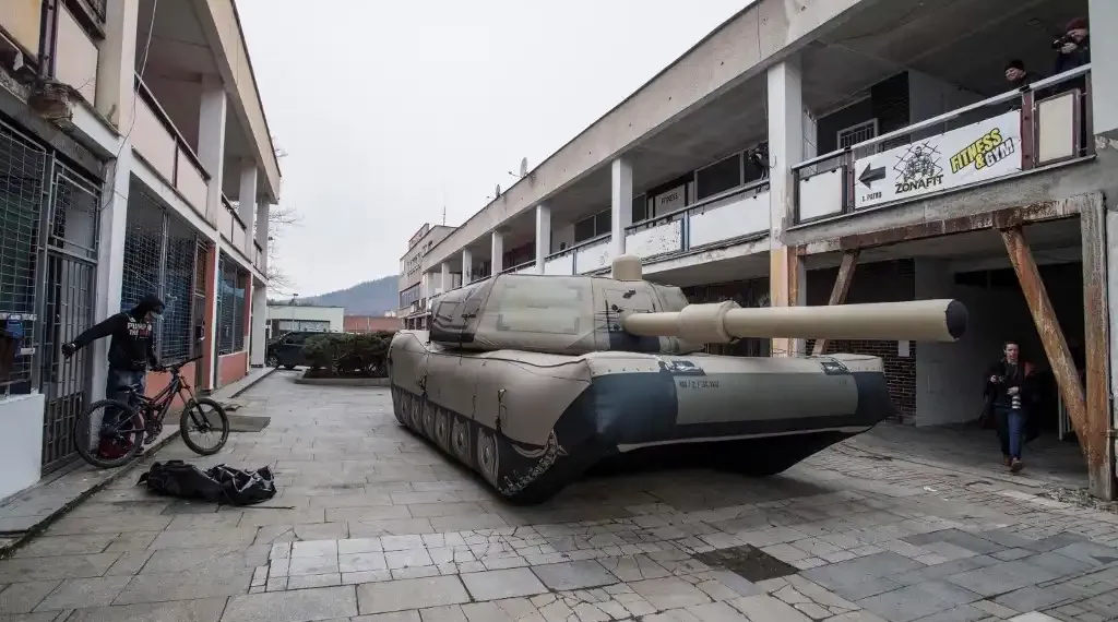 Tanques Abrams Ucrania