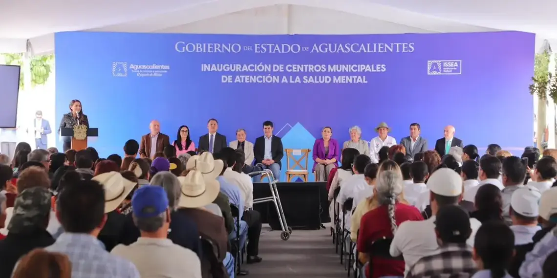 Inauguran centros de salud en tres municipios de Aguascalientes