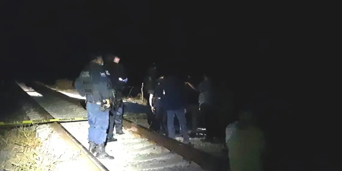 Muere migrante tras ser impactado por el tren en Cosío, Aguascalientes