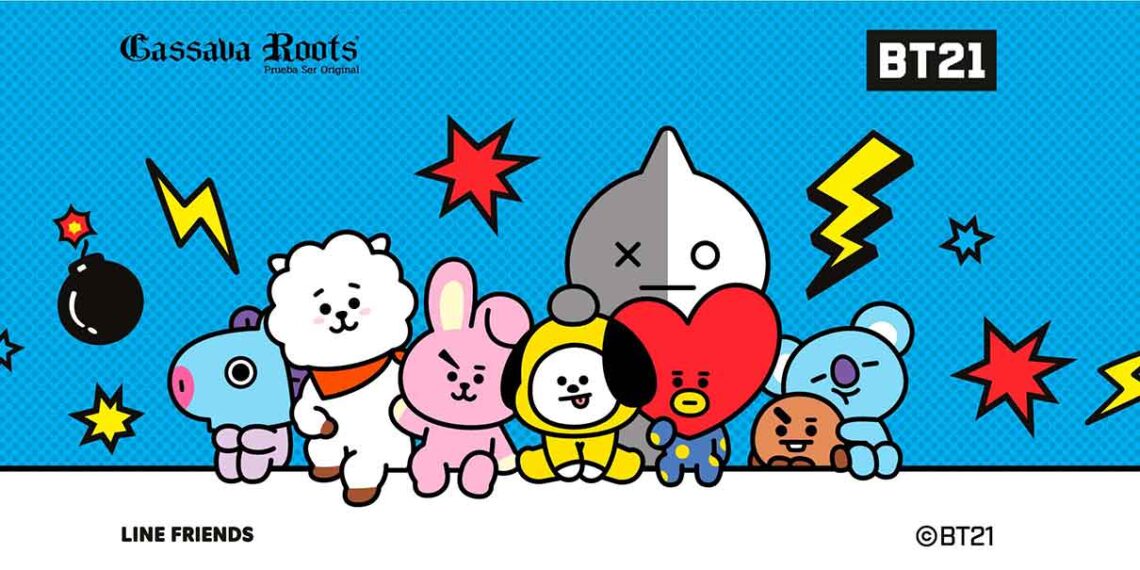 BT21 y Cassava Roots: la combinación perfecta de sabor y diversión