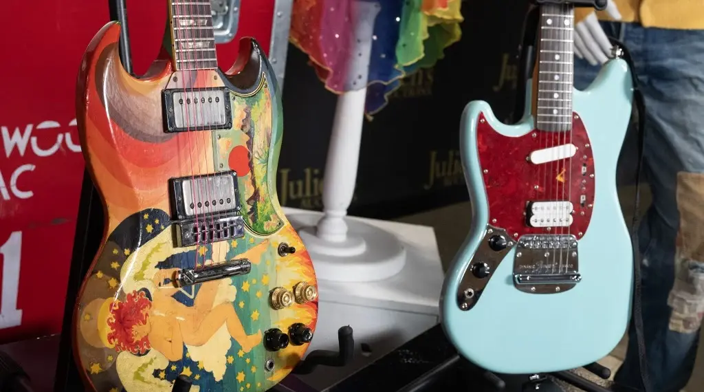 Guitarras de Clapton y Cobain