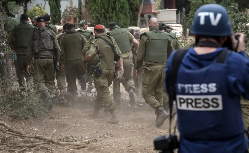 Periodistas Gaza guerra