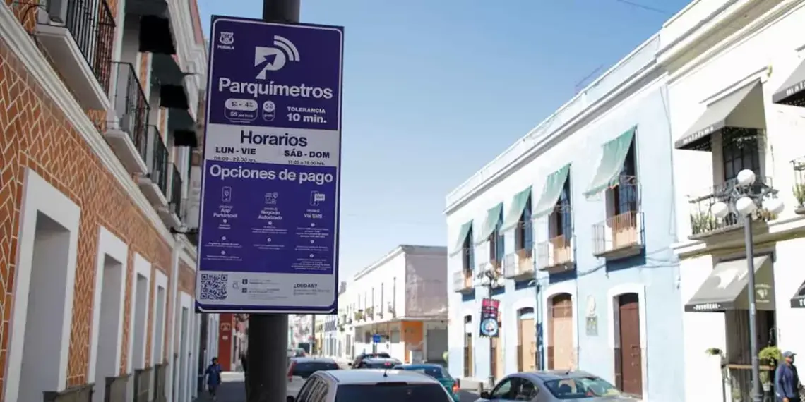 parquímetros Puebla