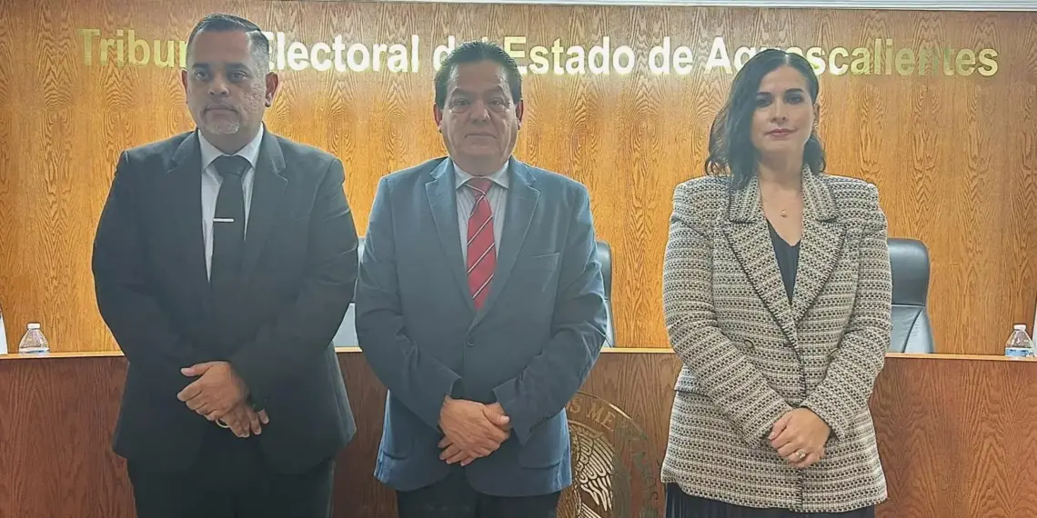 Tribunal Electoral de Aguascalientes designa a sustituto de magistrade Ociel Baena