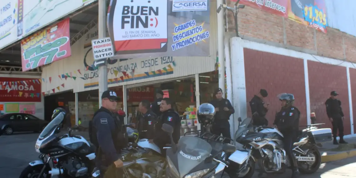 Policía Municipal de Aguascalientes implementará operativo por el Buen Fin
