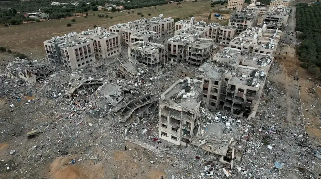 La destrucción de Gaza