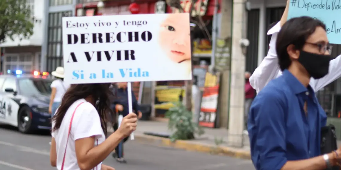 Exigen grupos “provida” que se vete la despenalización del aborto en Aguascalientes
