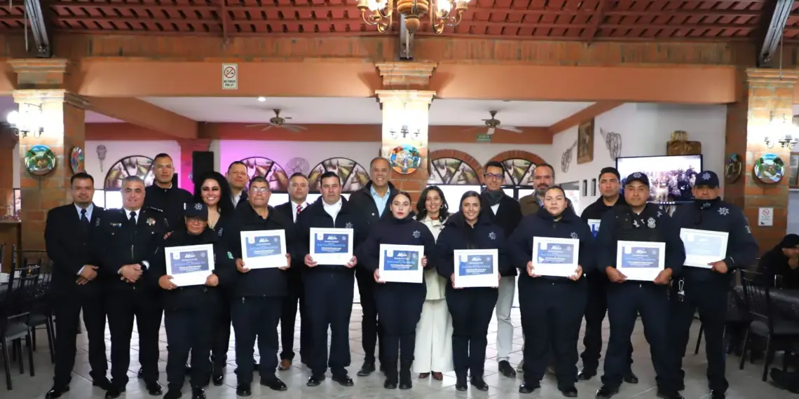 Jesús María celebra la labor de sus policías municipales