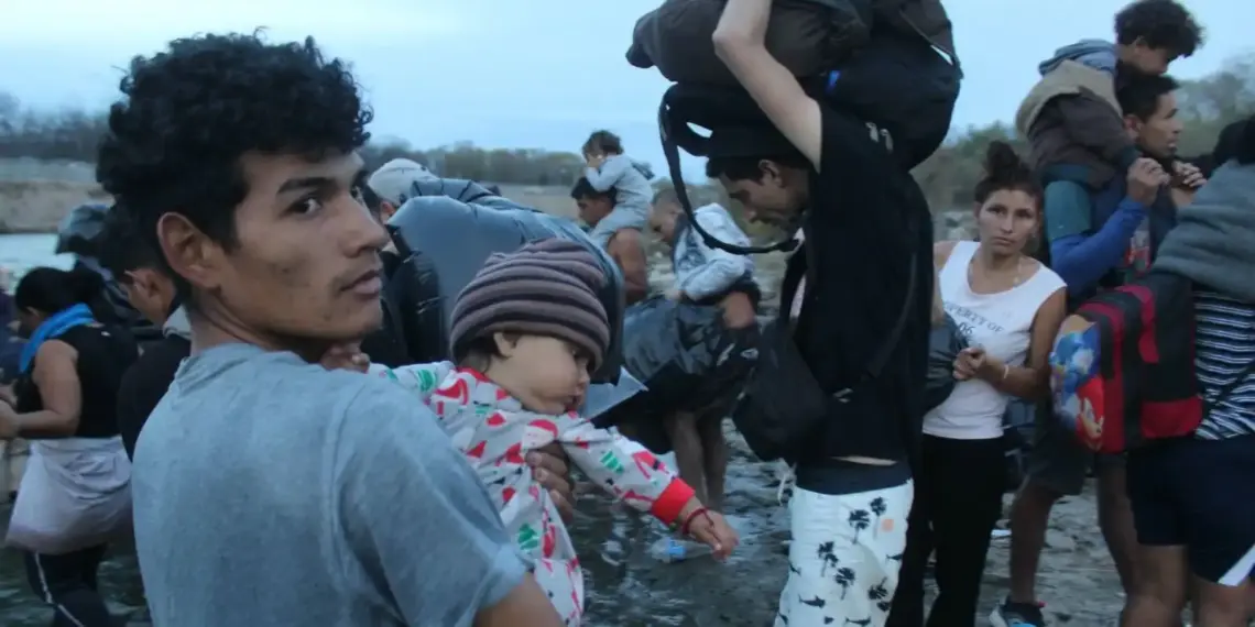 Niños migrantes Navidad