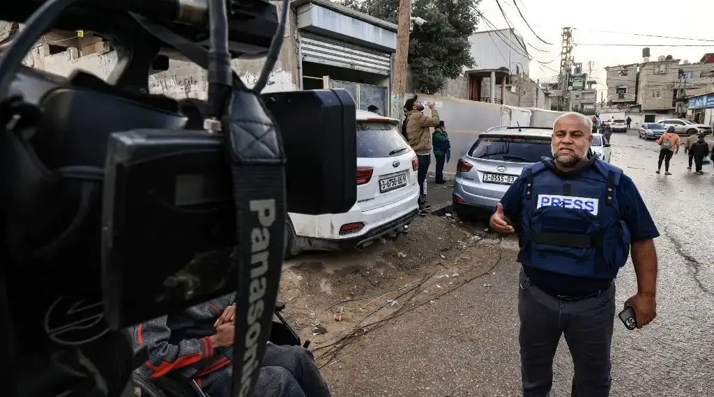 Periodistas Hamás-Israel