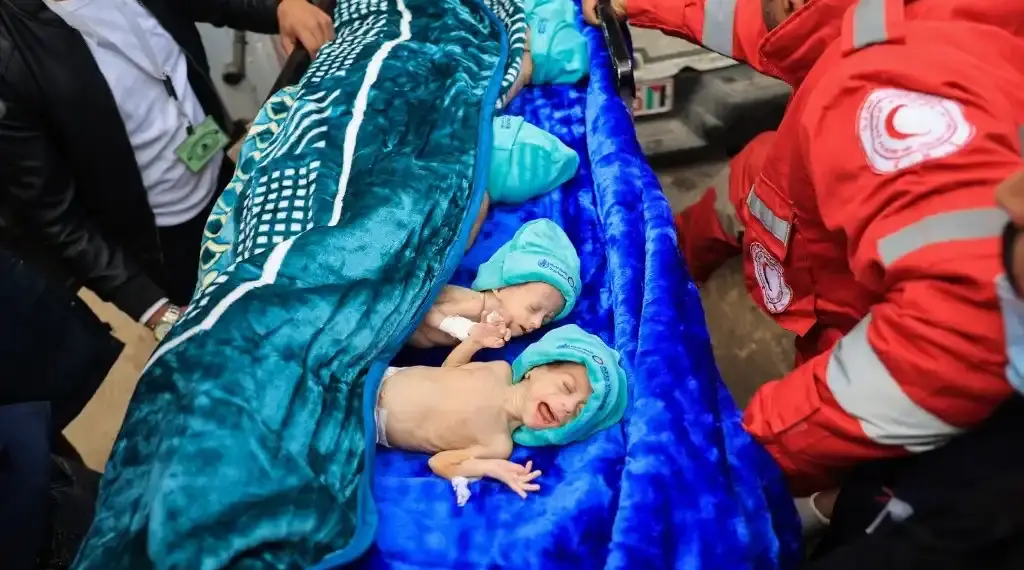 bebés Gaza
