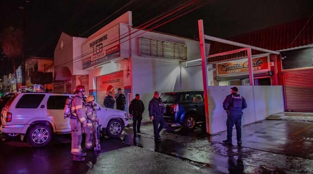 Incendio en Sport Bar en Zona Centro