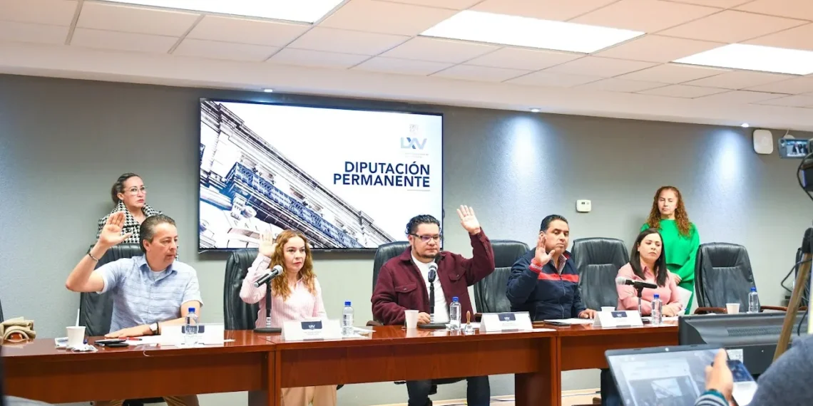 Diputación permanente de la LXV Legislatura del Congreso de Aguascalientes