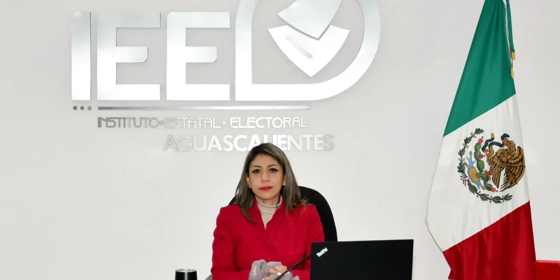 Clara Beatriz Jiménez, consejera presidenta del IEE.