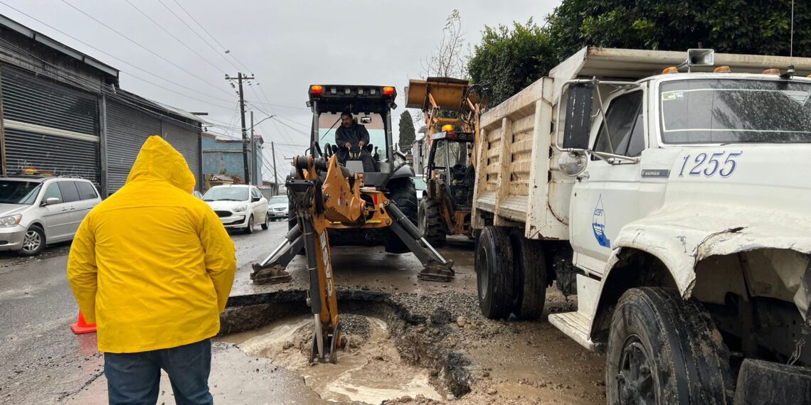 Atiende CESPT fugas de agua en Tijuana