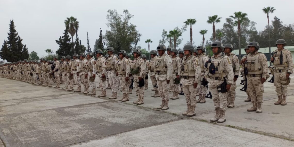 Arriban 150 soldados a Tijuana; apoyaran en la disminución de homicidios