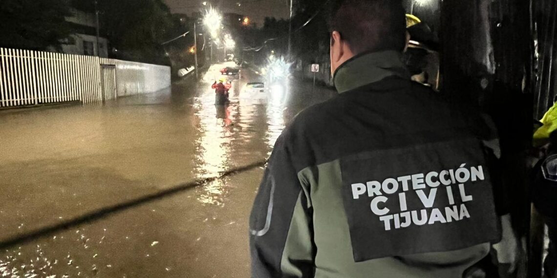 Mantiene Tijuana saldo blanco por tormenta invernal: Protección civil municipal
