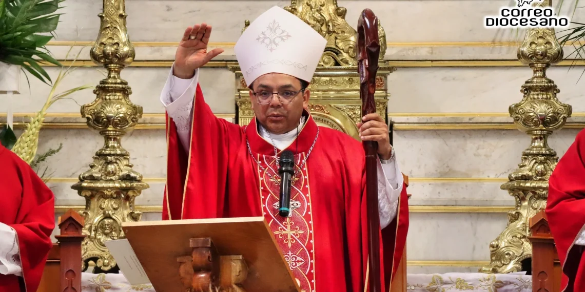 Obispo llama a fieles a disponerse y vivir su fe en Semana Santa